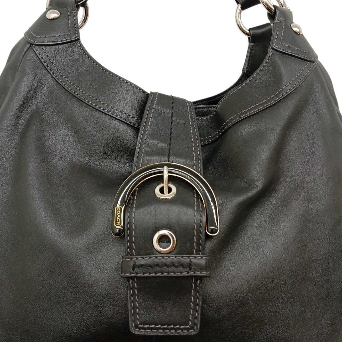 COACH ソーホーラージホーボーレザーショルダーバッグF17092 古着・中古-8枚目のアイテム画像