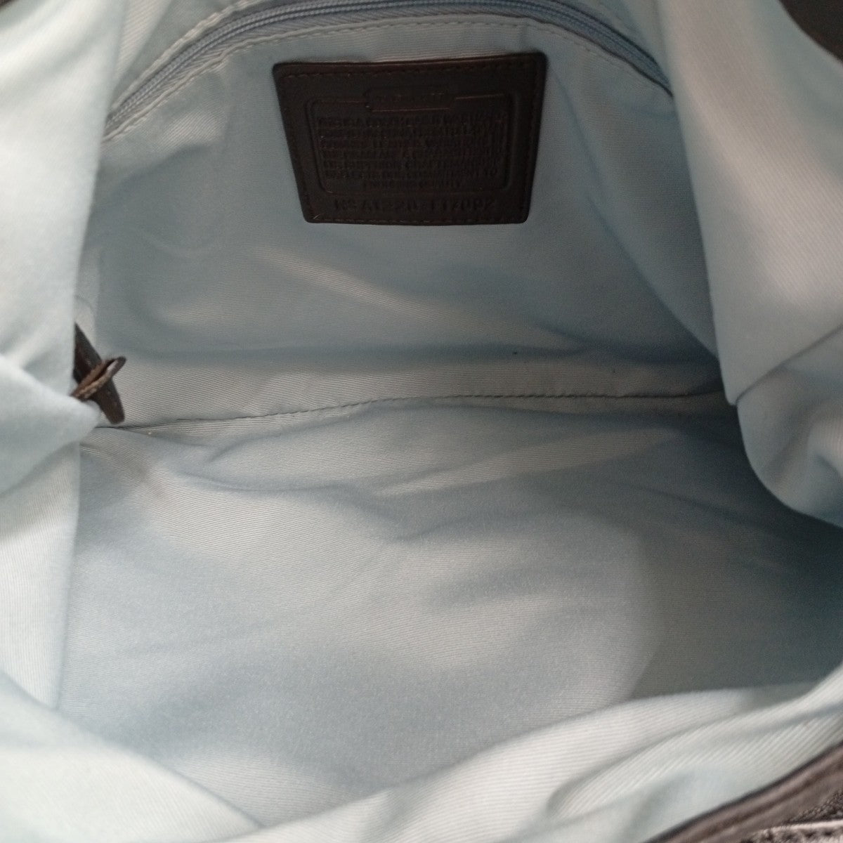 COACH ソーホーラージホーボーレザーショルダーバッグF17092 古着・中古-9枚目のアイテム画像