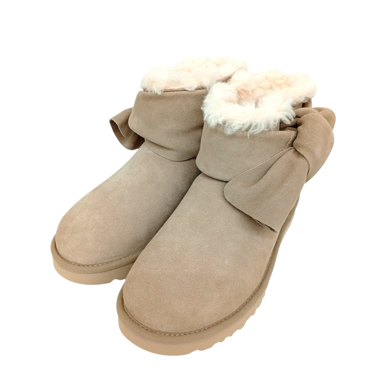 UGG W CLASSIC MINI BOWムートンブーツ1176310 古着・中古-1枚目のアイテム画像