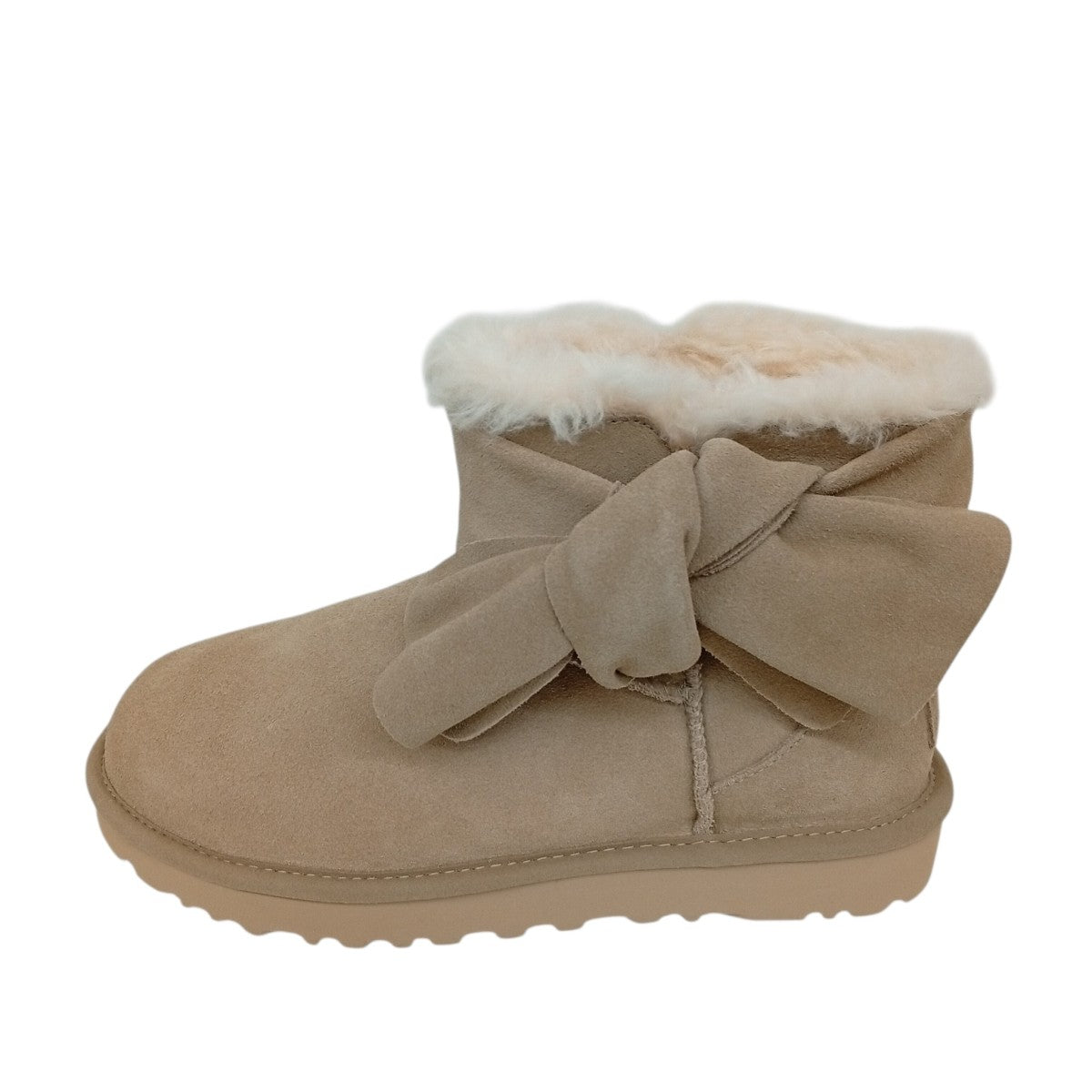 UGG W CLASSIC MINI BOWムートンブーツ1176310 古着・中古-2枚目のアイテム画像