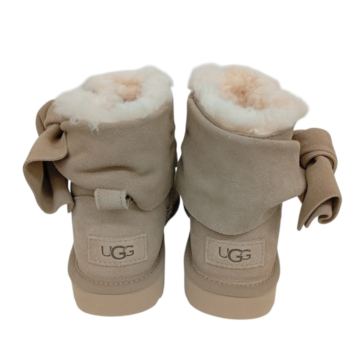 UGG W CLASSIC MINI BOWムートンブーツ1176310 古着・中古-3枚目のアイテム画像