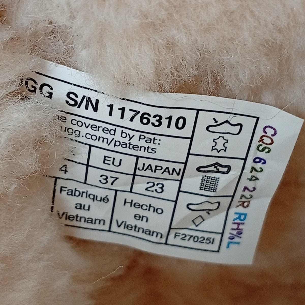 UGG W CLASSIC MINI BOWムートンブーツ1176310 古着・中古-5枚目のアイテム画像