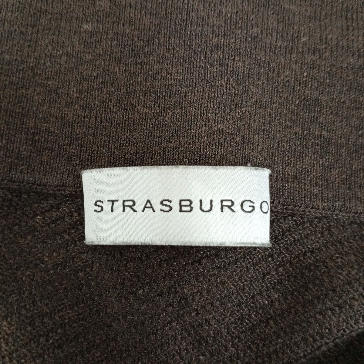 STRASBURGO リネン混スキッパーポロシャツ2428019 古着・中古-3枚目のアイテム画像