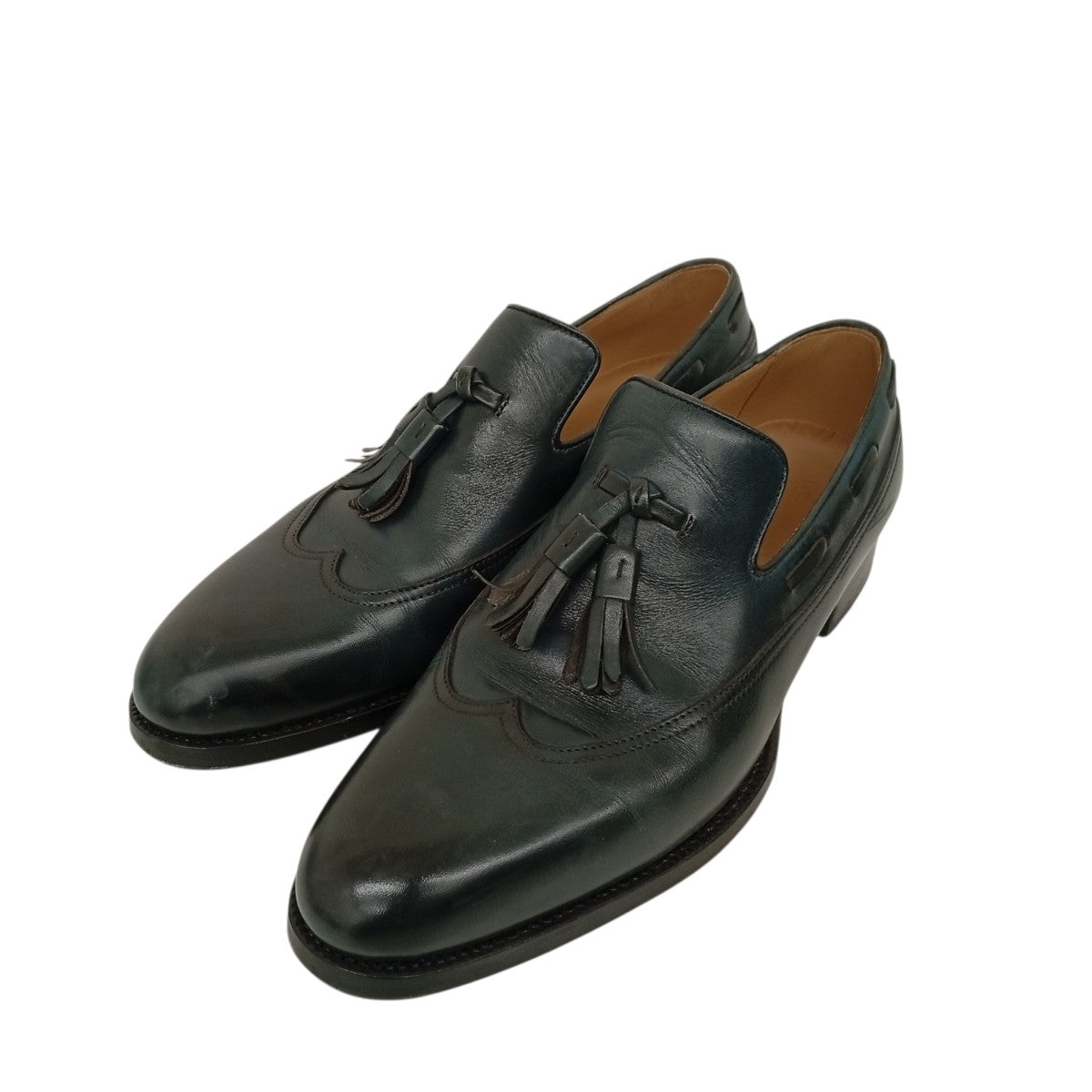 SAINT CRISPIN’S×STRASBURGO タッセルローファー 古着・中古-1枚目のアイテム画像