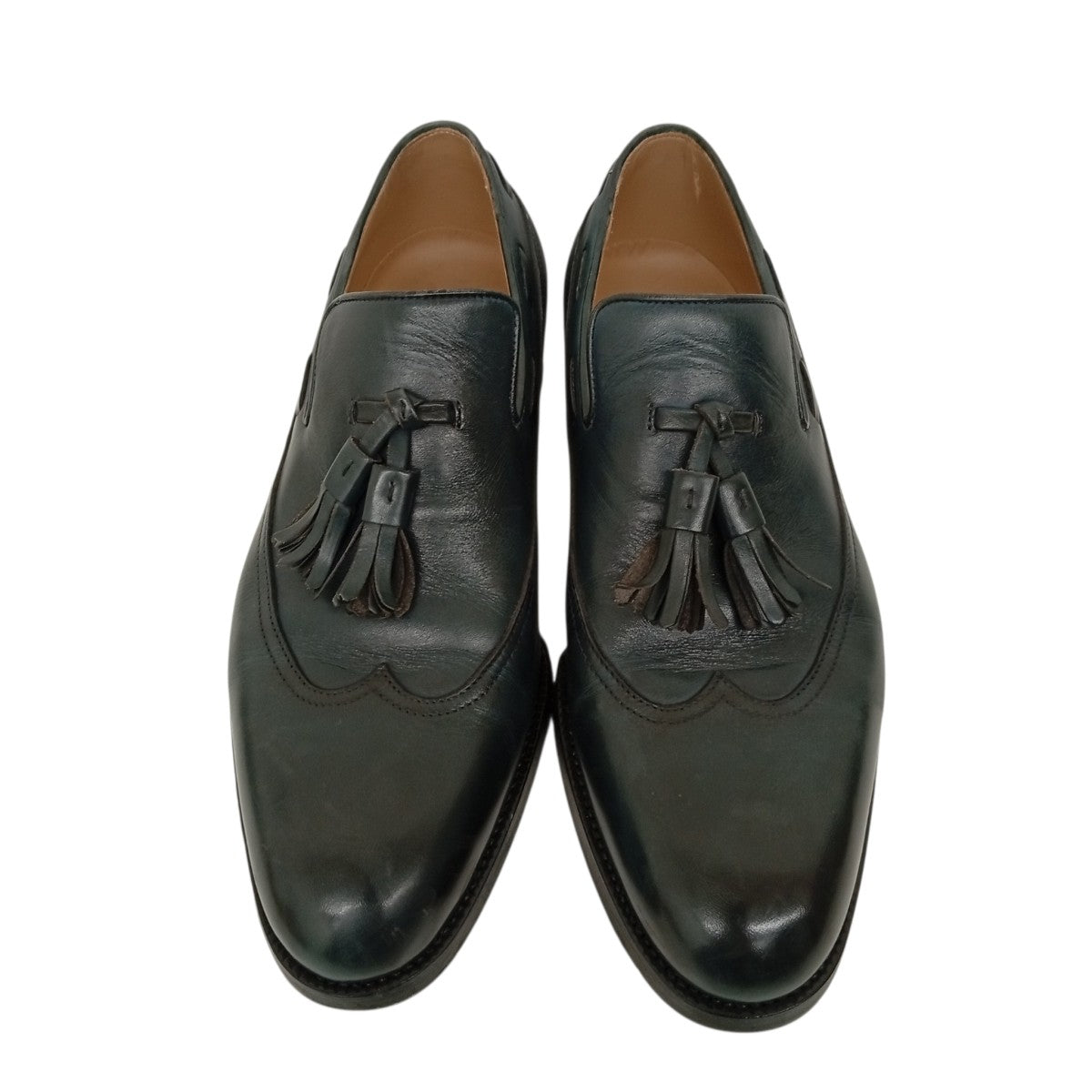 SAINT CRISPIN’S×STRASBURGO タッセルローファー 古着・中古-2枚目のアイテム画像