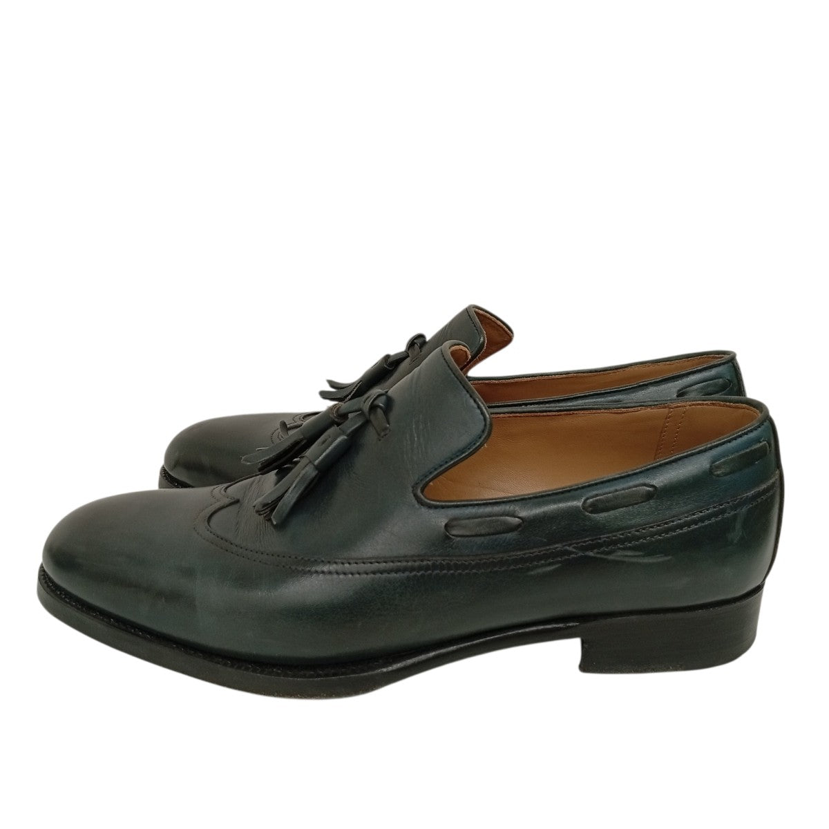 SAINT CRISPIN’S×STRASBURGO タッセルローファー 古着・中古-3枚目のアイテム画像