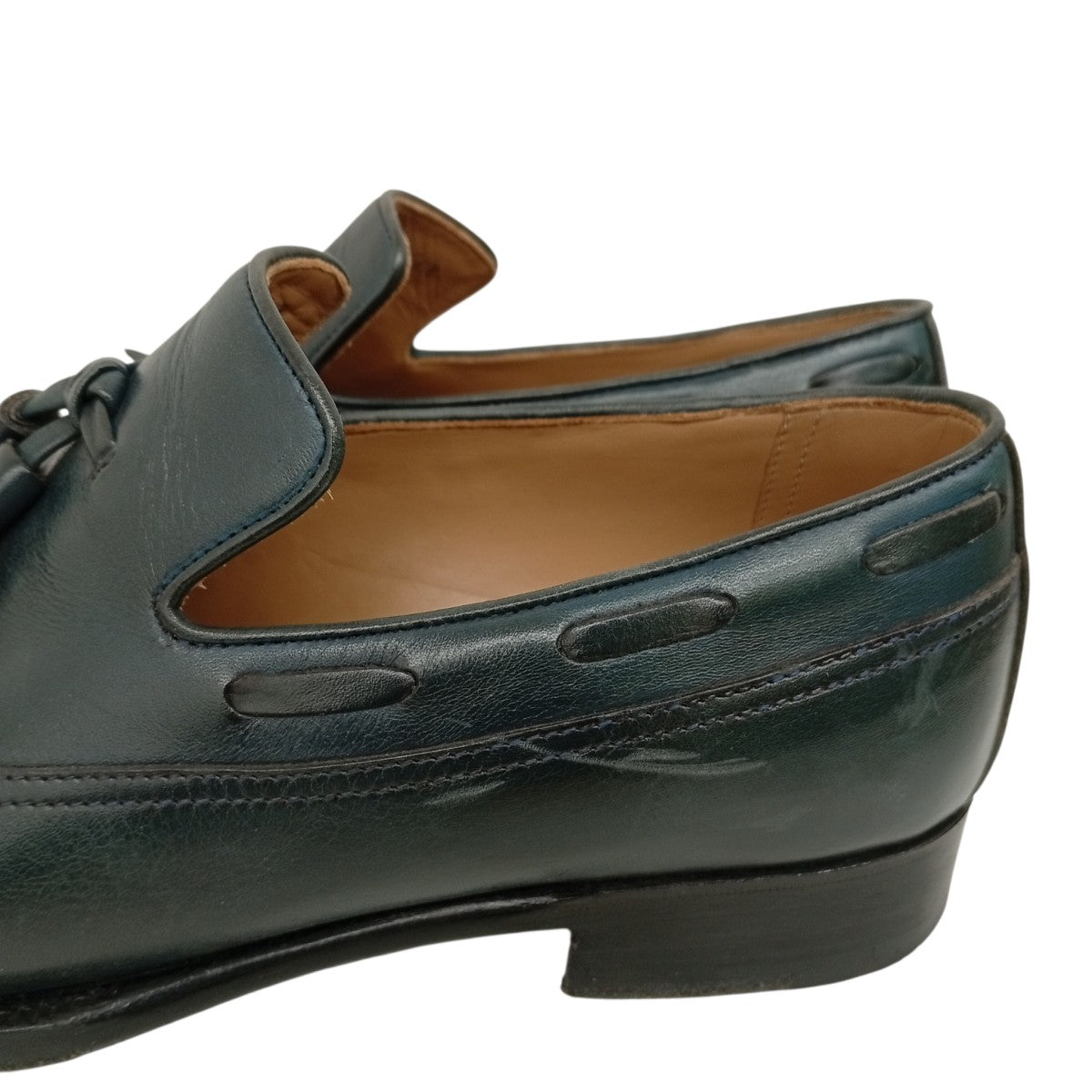 SAINT CRISPIN’S×STRASBURGO タッセルローファー 古着・中古-4枚目のアイテム画像