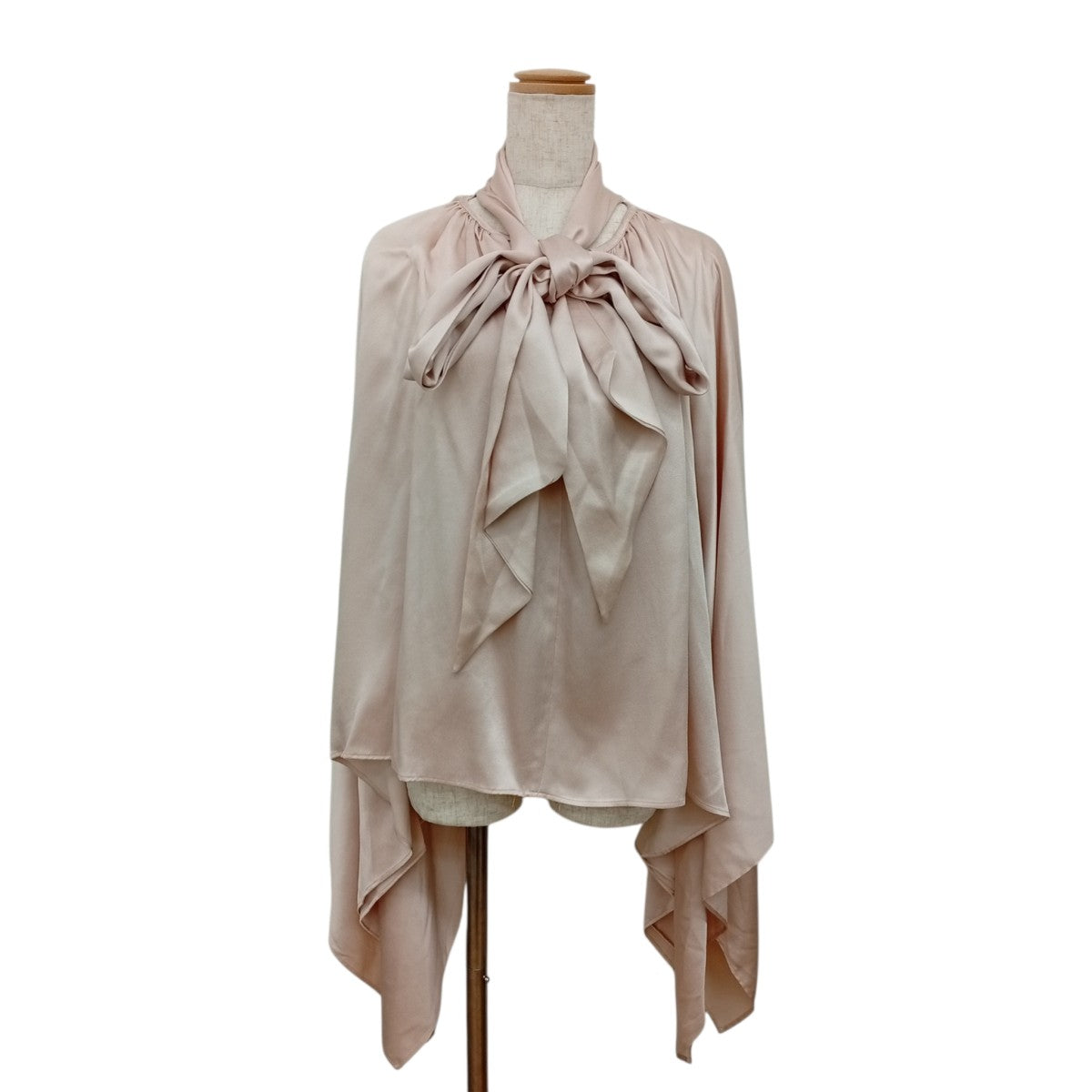 ACT N°1 SATIN CAFTAN WITH LONG COLARブラウスSST2211 古着・中古-1枚目のアイテム画像