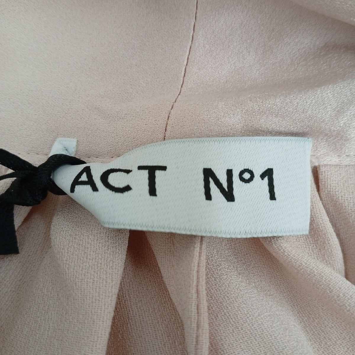 ACT N°1 SATIN CAFTAN WITH LONG COLARブラウスSST2211 古着・中古-4枚目のアイテム画像