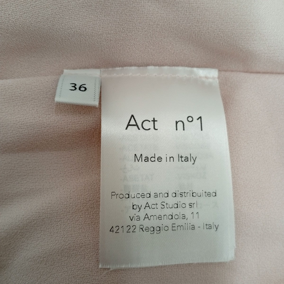 ACT N°1 SATIN CAFTAN WITH LONG COLARブラウスSST2211 古着・中古-5枚目のアイテム画像