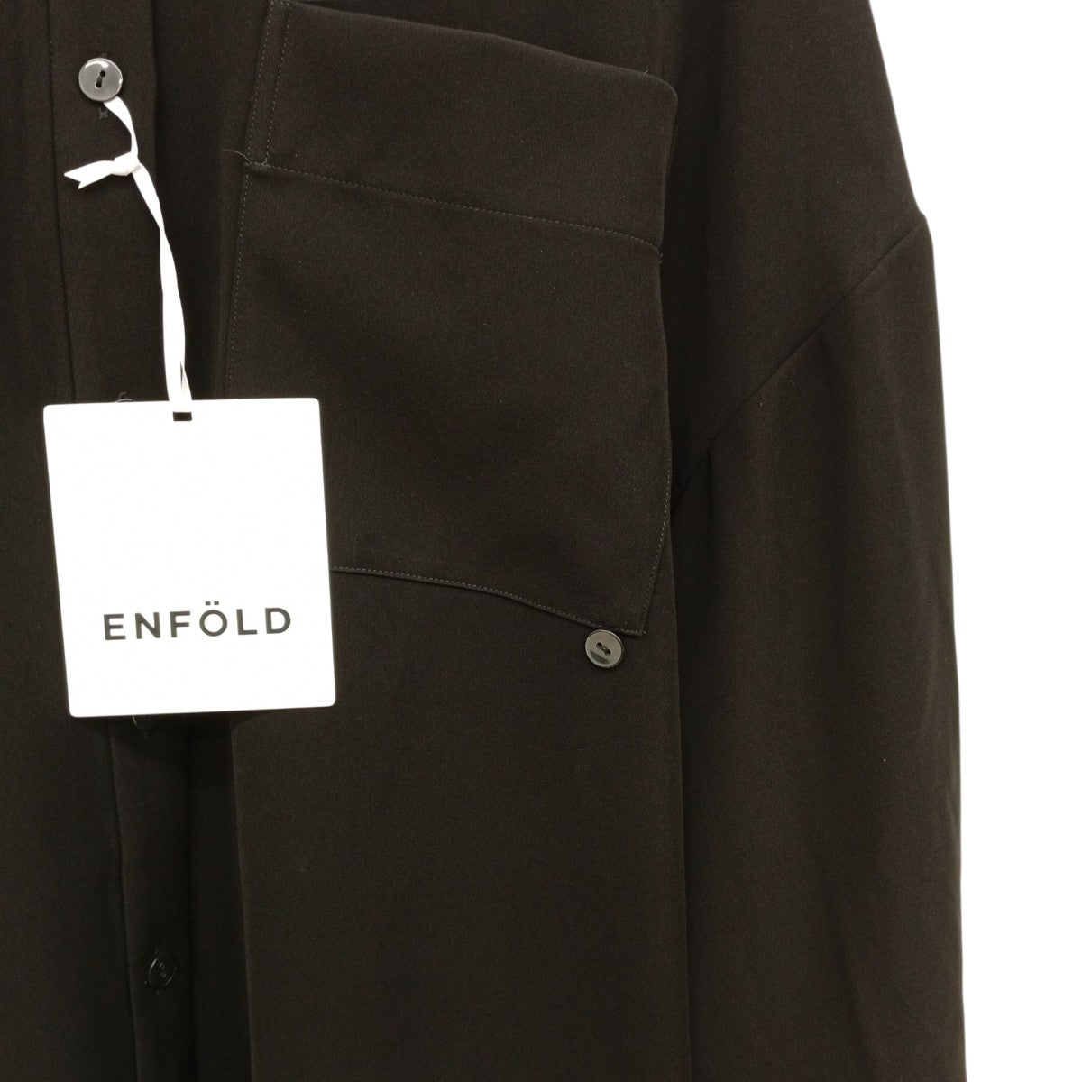 ENFOLD MANY-STYLE OVER SHIRTシャツ300JS430-1081 古着・中古-5枚目のアイテム画像
