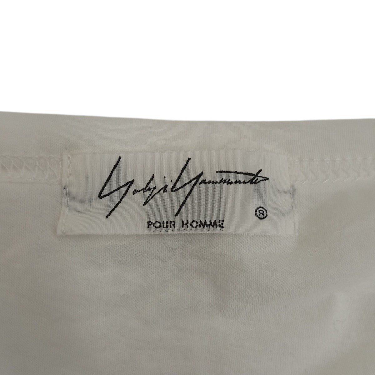 Yohji Yamamoto pour homme 半袖カットソーHN-T88-880 古着・中古-3枚目のアイテム画像