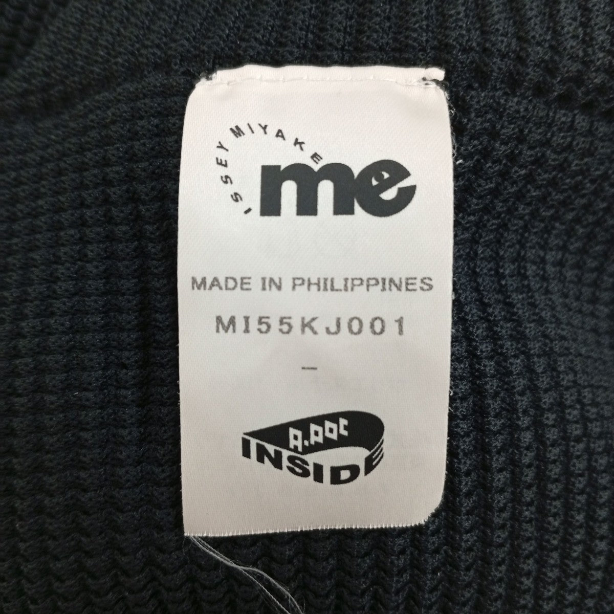 me ISSEY MIYAKE ノースリーブカットソーMI55KJ001 古着・中古-3枚目のアイテム画像