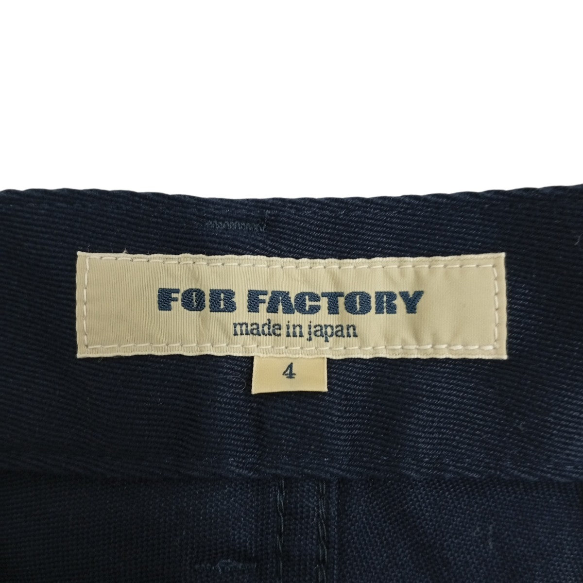 F．O．B FACTORY クラシックトラウザーワークパンツF0535 古着・中古-4枚目のアイテム画像
