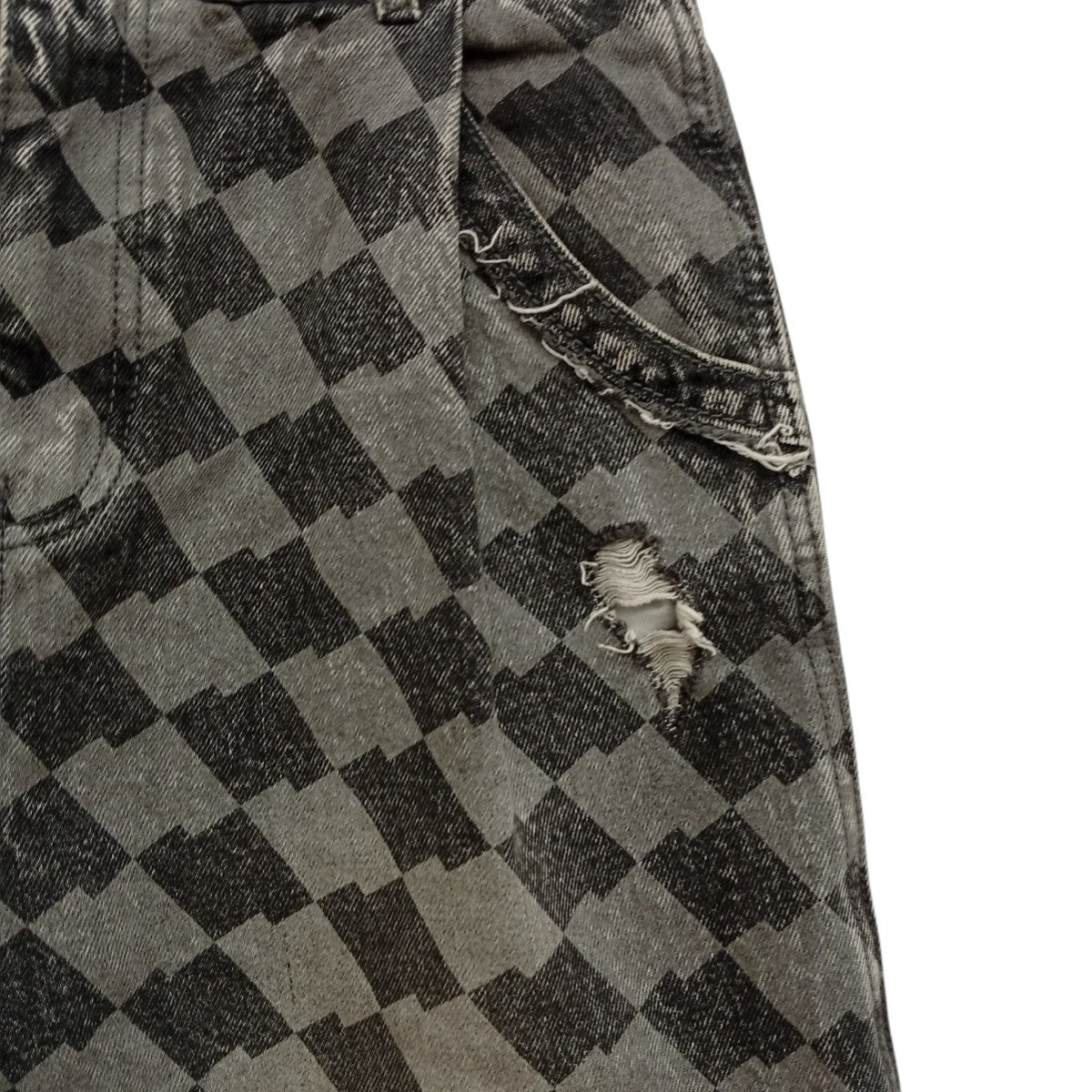 ADER error チェックハーフパンツBMADSSJE0201GR1 古着・中古-5枚目のアイテム画像