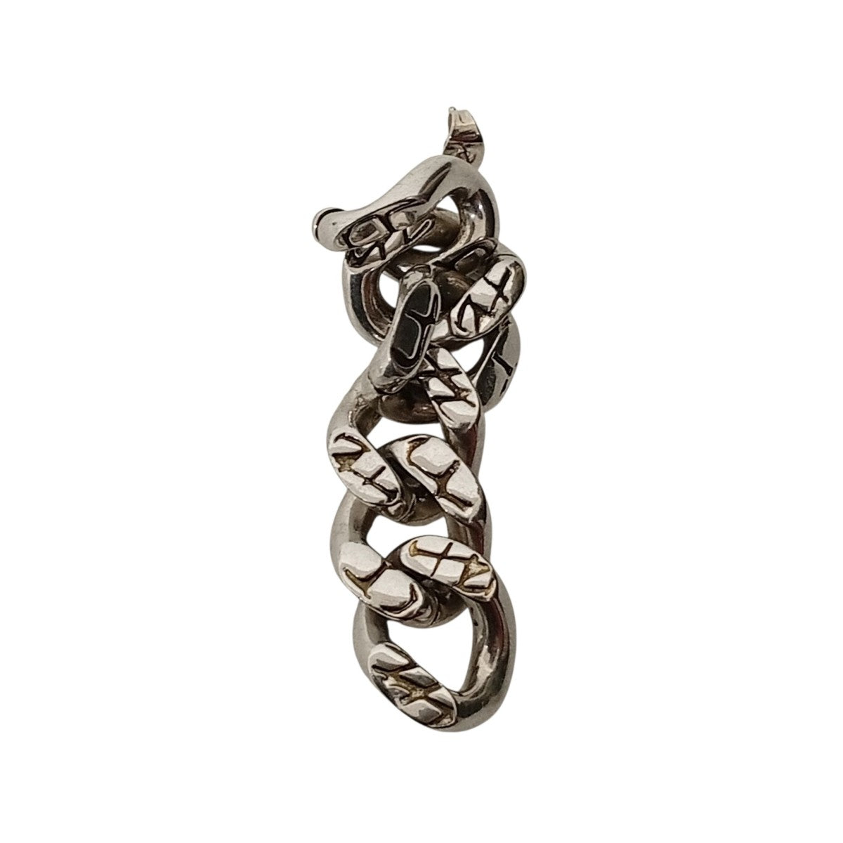 CELINE アニマルチェーンピアス 古着・中古-2枚目のアイテム画像