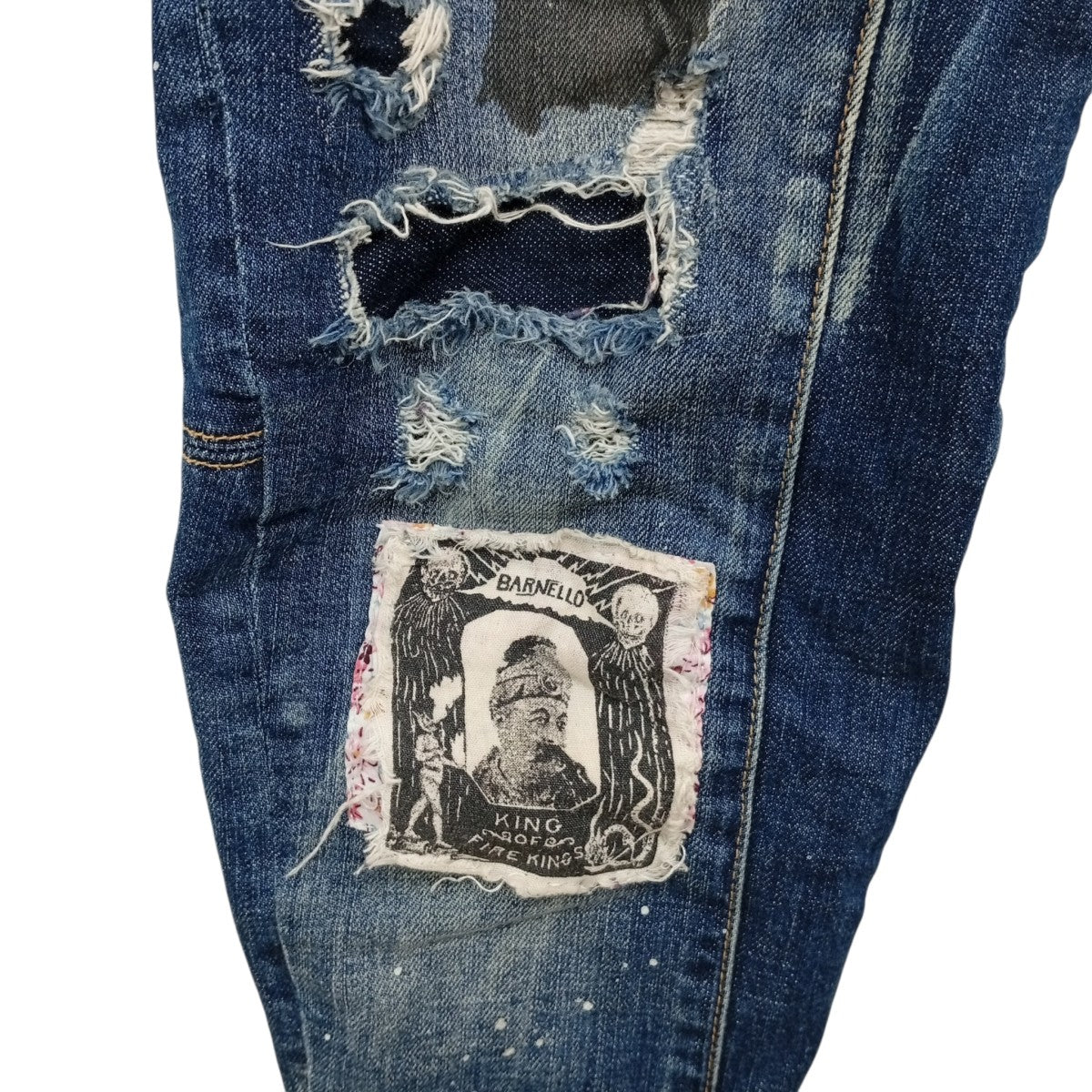 DSQUARED2 KENNY TWIST JEANSダメージ加工デニムパンツS74LA0640 古着・中古-7枚目のアイテム画像
