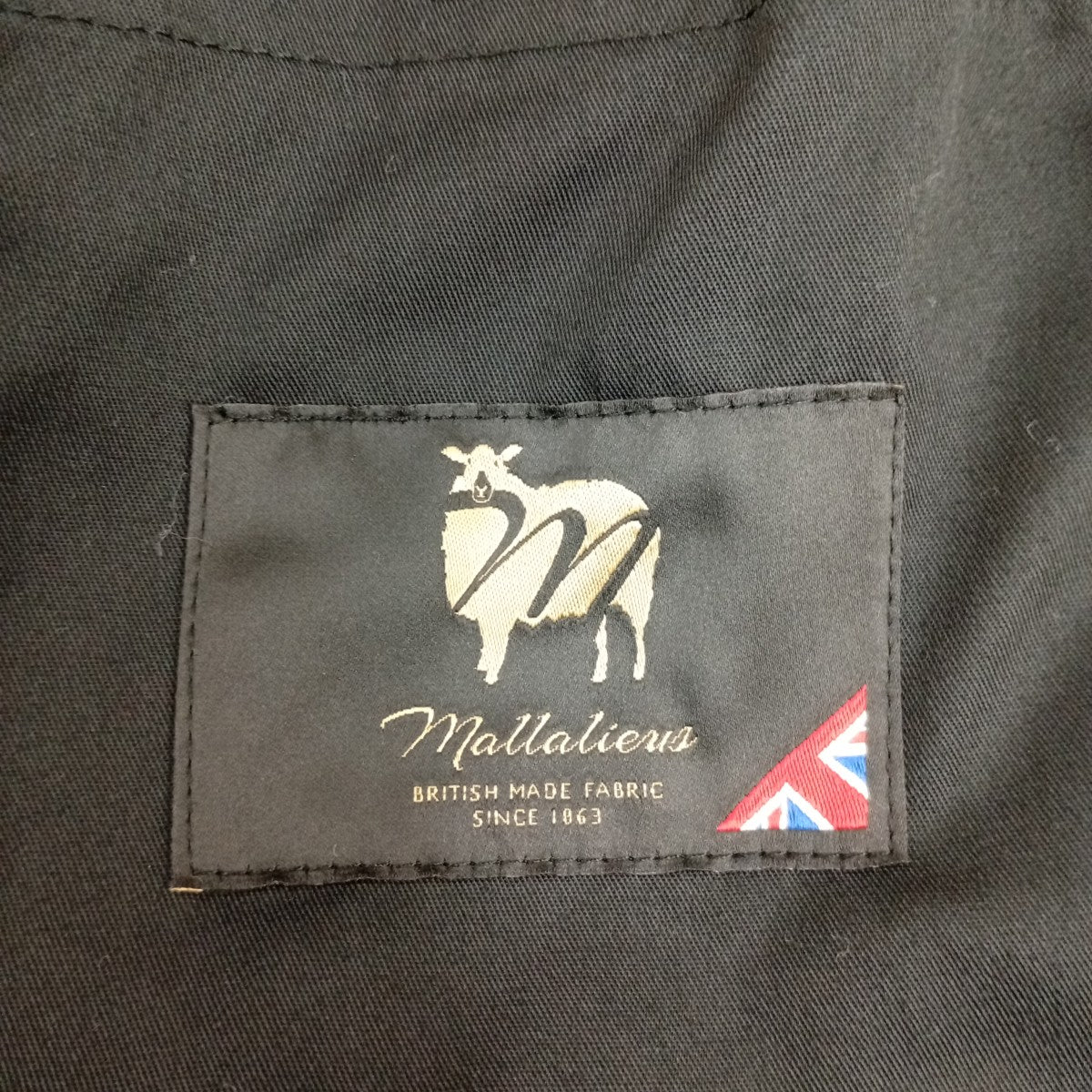 Barbour×BEAMS F BEDALE-F ハウンドトゥース+ペーンジャケット2102367 古着・中古-4枚目のアイテム画像