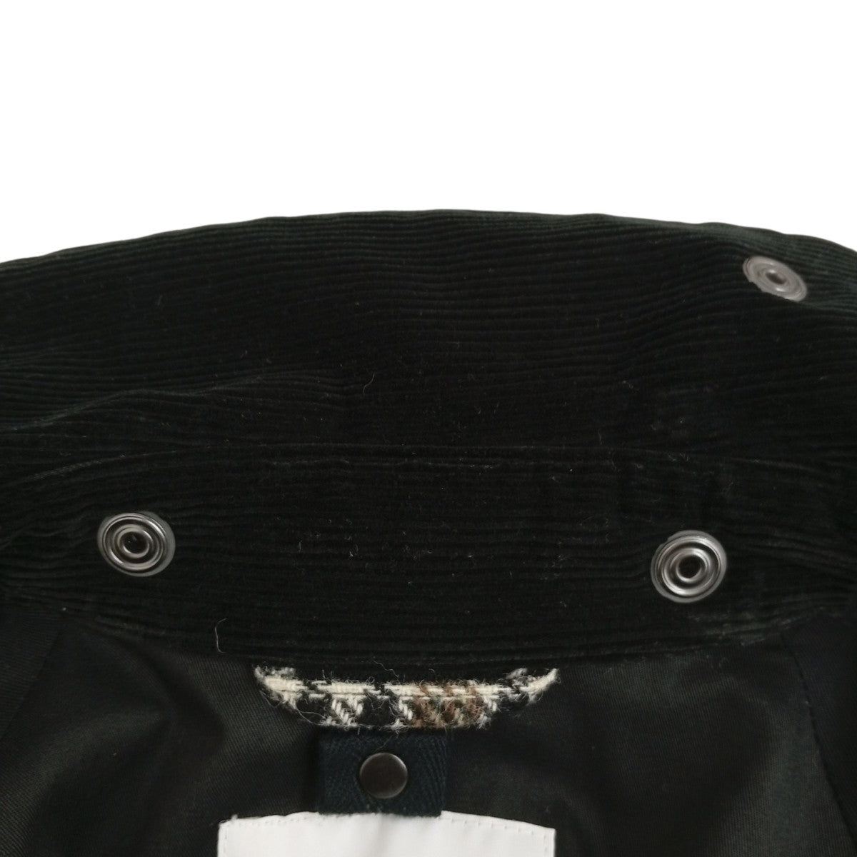 Barbour×BEAMS F BEDALE-F ハウンドトゥース+ペーンジャケット2102367 古着・中古-6枚目のアイテム画像