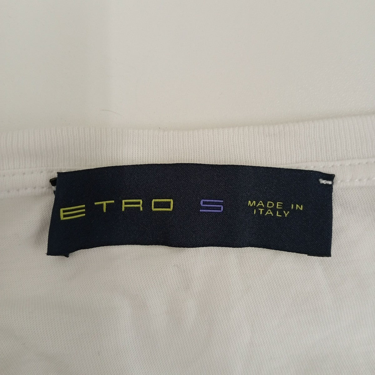 ETRO ペイズリーTシャツ 古着・中古-3枚目のアイテム画像