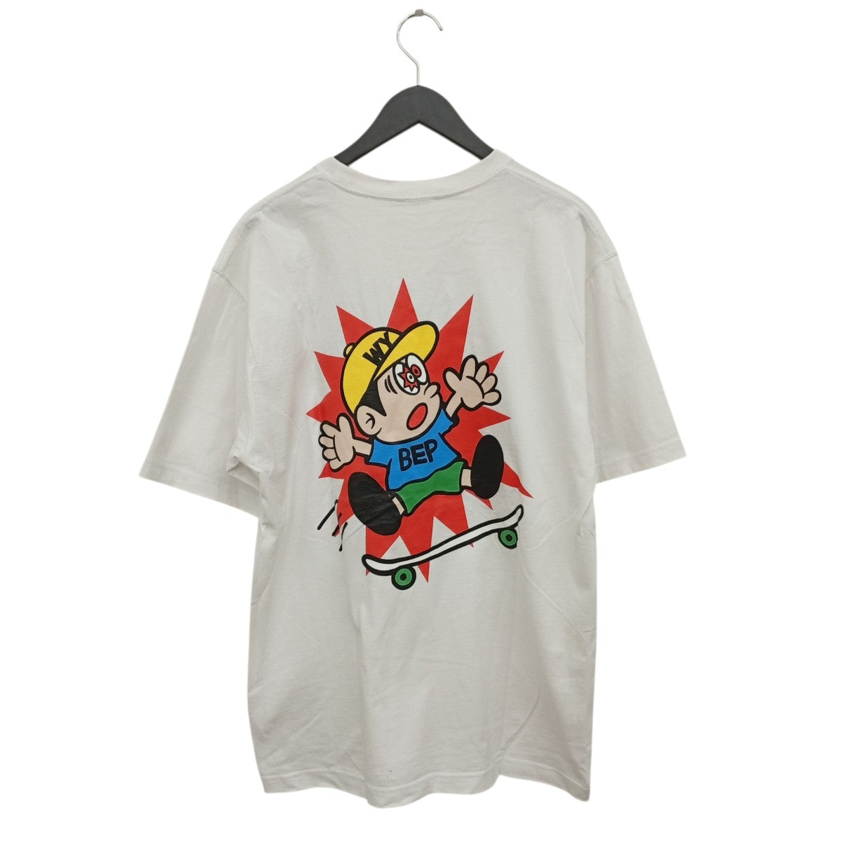BlackEyePatch×Wasted Youth 飛び出し坊や半袖カットソー 古着・中古-2枚目のアイテム画像