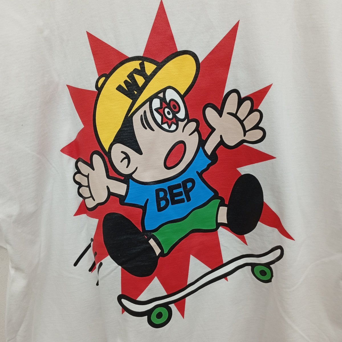 BlackEyePatch×Wasted Youth 飛び出し坊や半袖カットソー 古着・中古-9枚目のアイテム画像