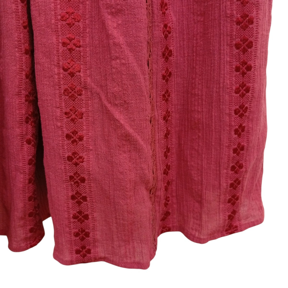 ISABEL MARANT ETOILE コットンレーヨン エンブロイダリーレースロングワンピース78-06-23-06010 古着・中古-7枚目のアイテム画像