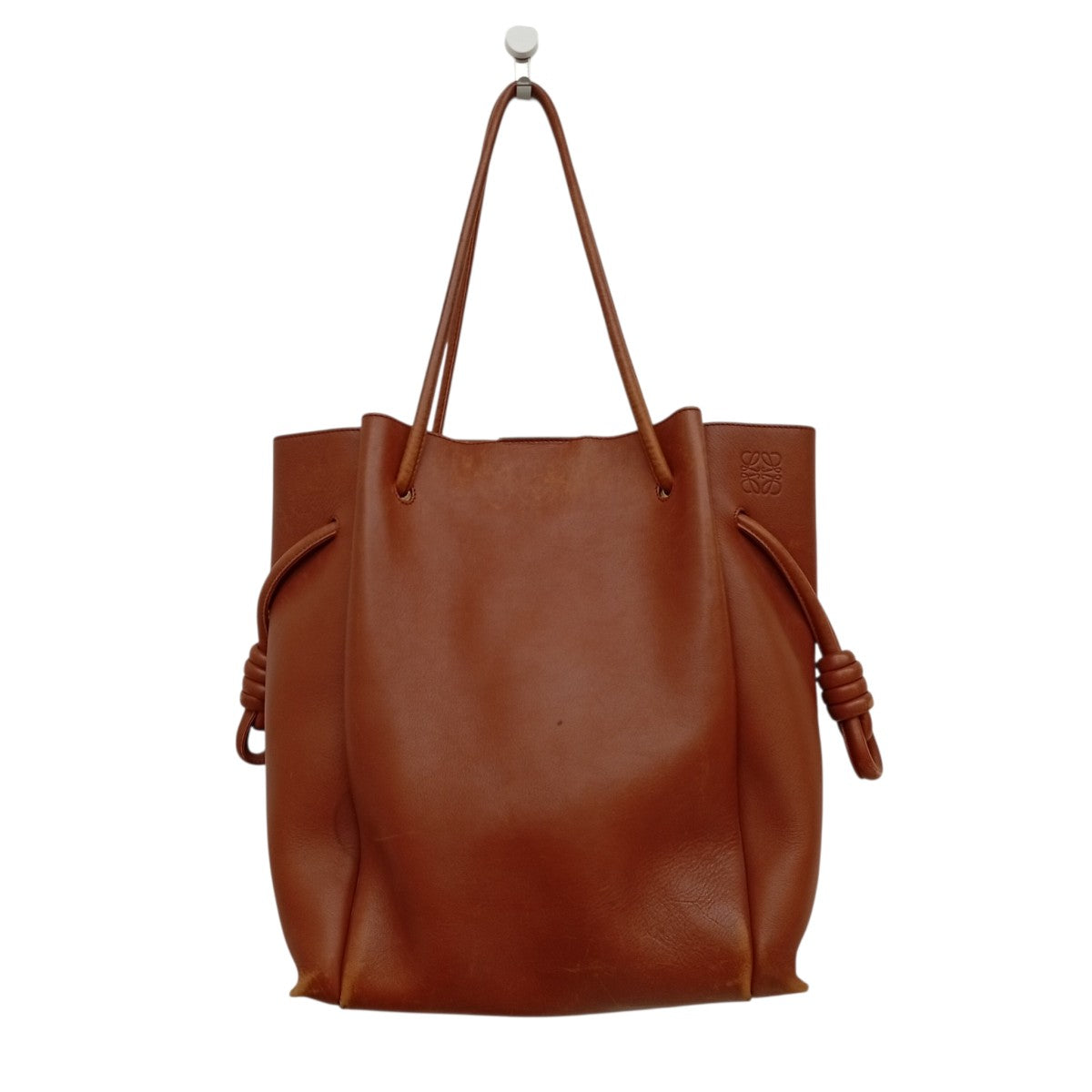 LOEWE フラメンコノットトートハンドバッグ051812 古着・中古-1枚目のアイテム画像