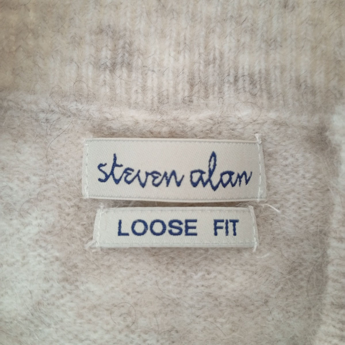 STEVEN ALAN モックネック LOOSEセーター8113-699-0373 古着・中古-3枚目のアイテム画像