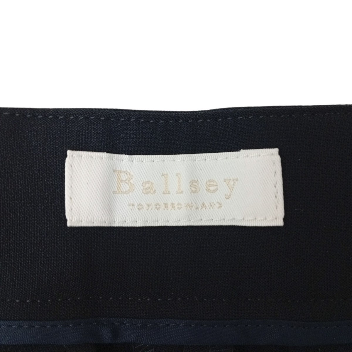 BALLSEY ドライダブルクロス フロントタックテーパードパンツスラックス11-04-01-04151 古着・中古-3枚目のアイテム画像