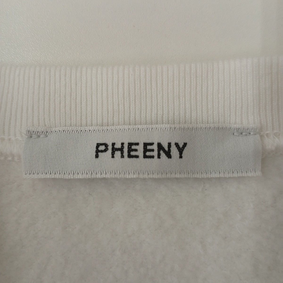 PHEENY 60s vintage fleece short P OトレーナーPS25-CS02 古着・中古-3枚目のアイテム画像