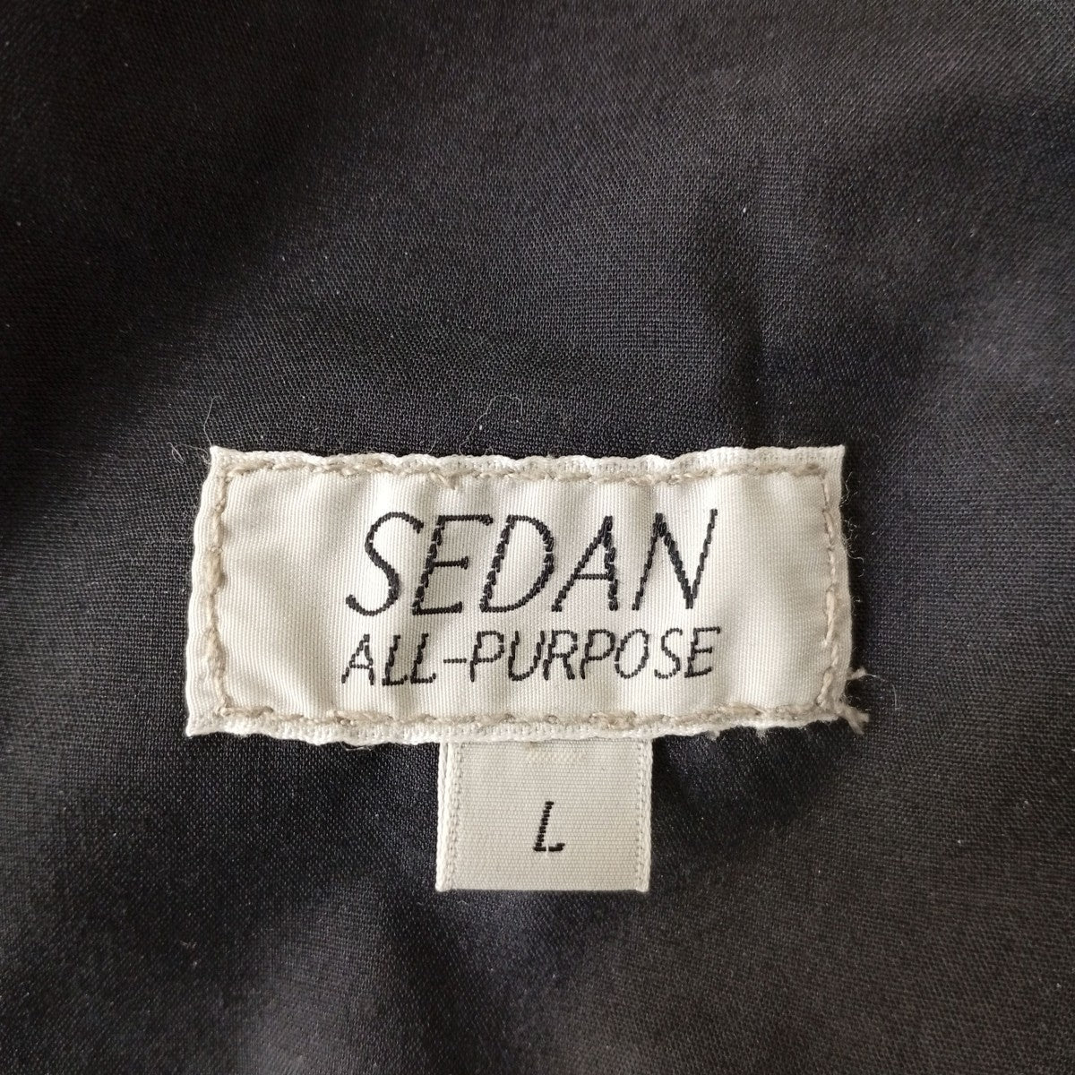 SEDAN ALL-PURPOSE Vintage Washed Over Easy PantsイージーパンツSD26S-PT03 古着・中古-4枚目のアイテム画像