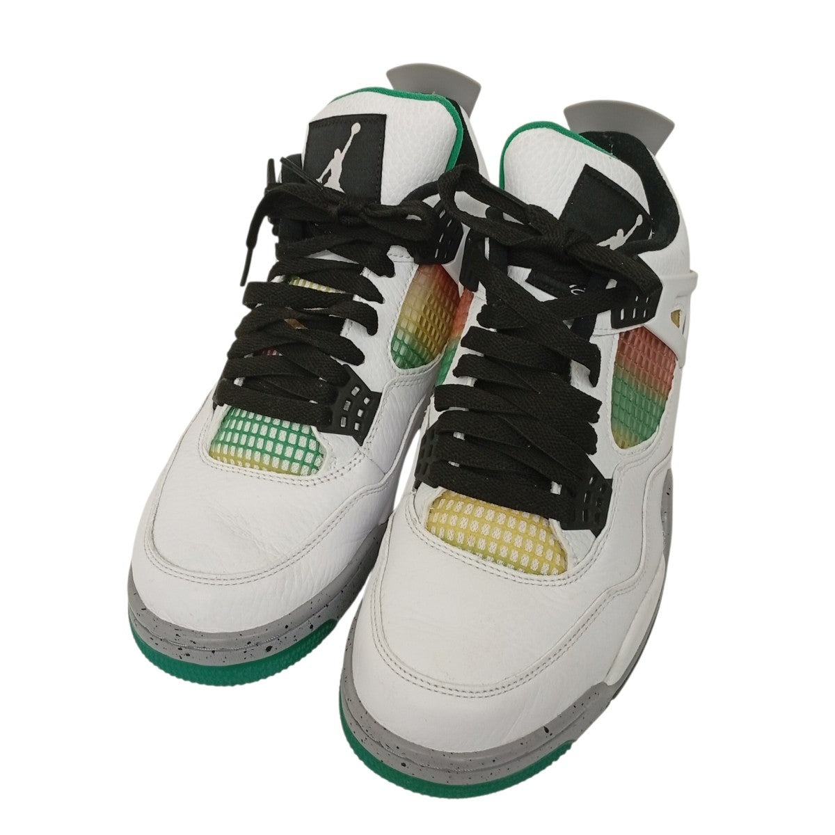NIKE Women’s Air Jordan 4 Lucid GreenスニーカーAQ9129-100 古着・中古-1枚目のアイテム画像