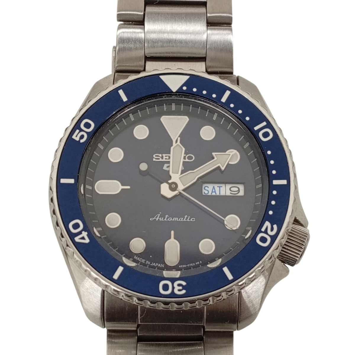 SEIKO(セイコー) 5スポーツ コマ付属時計4R36-07G0 4R36-07G0 シルバー