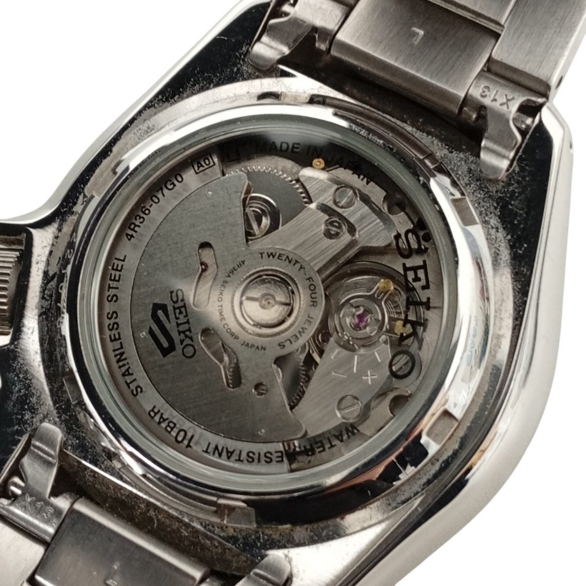 SEIKO(セイコー) 5スポーツ コマ付属時計4R36-07G0 4R36-07G0 シルバー