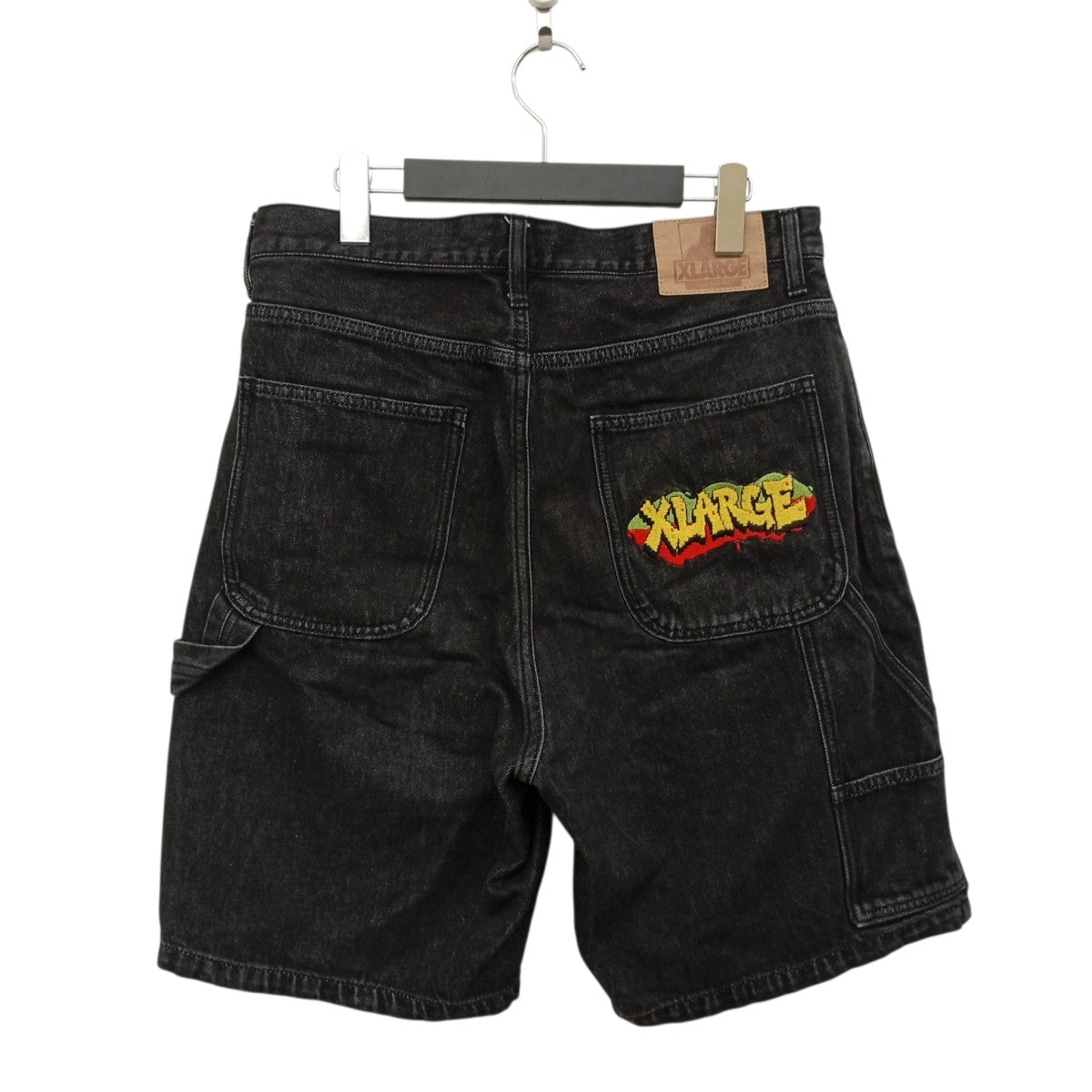 X-LARGE EMBROIDERY DENIM SHORTSデニムハーフパンツ101221031002 古着・中古-2枚目のアイテム画像