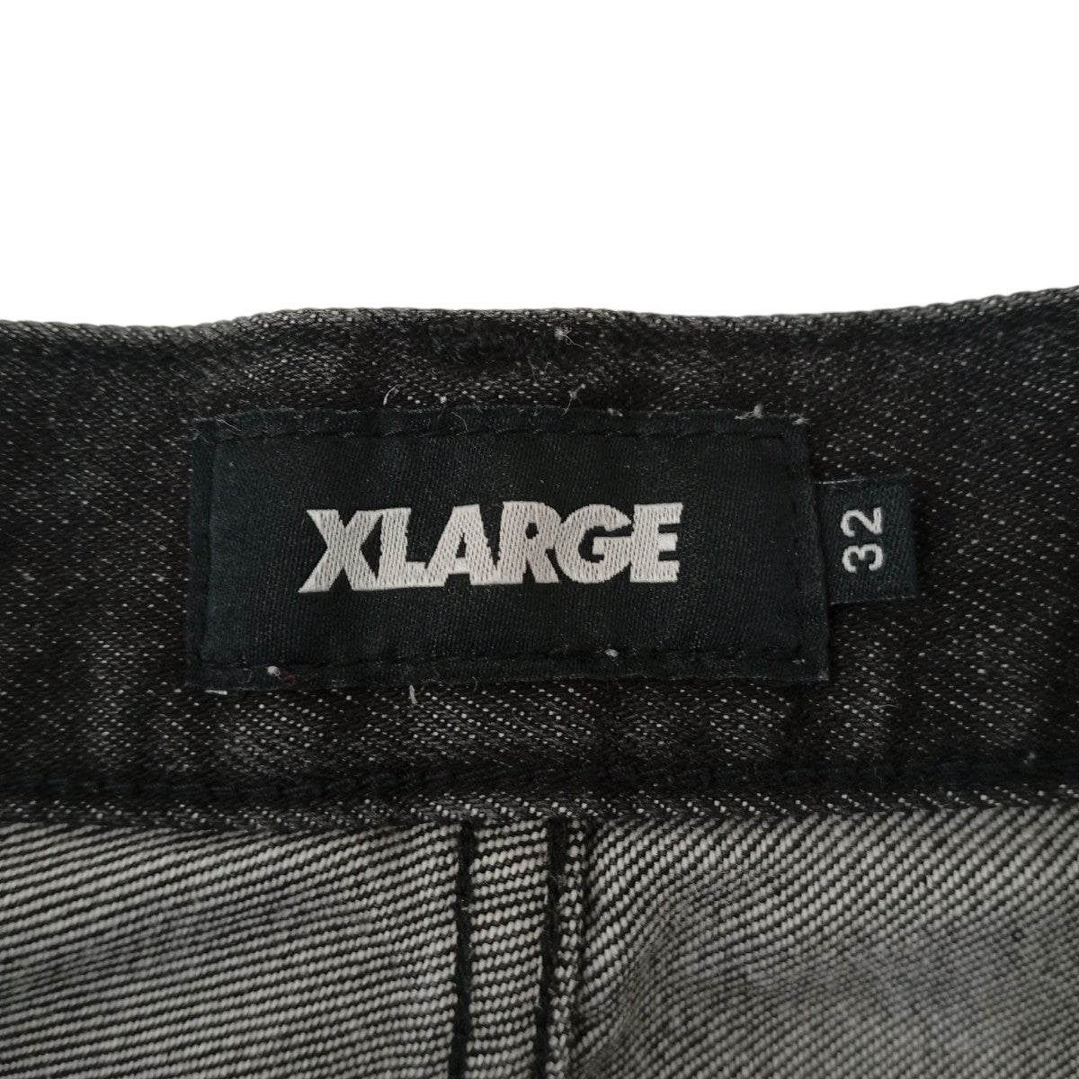 X-LARGE EMBROIDERY DENIM SHORTSデニムハーフパンツ101221031002 古着・中古-4枚目のアイテム画像