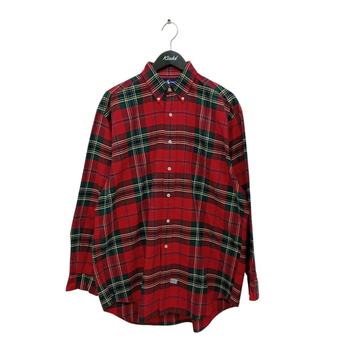 POLO RALPH LAUREN THE BIG OXFORDチェックシャツ 古着・中古-1枚目のアイテム画像