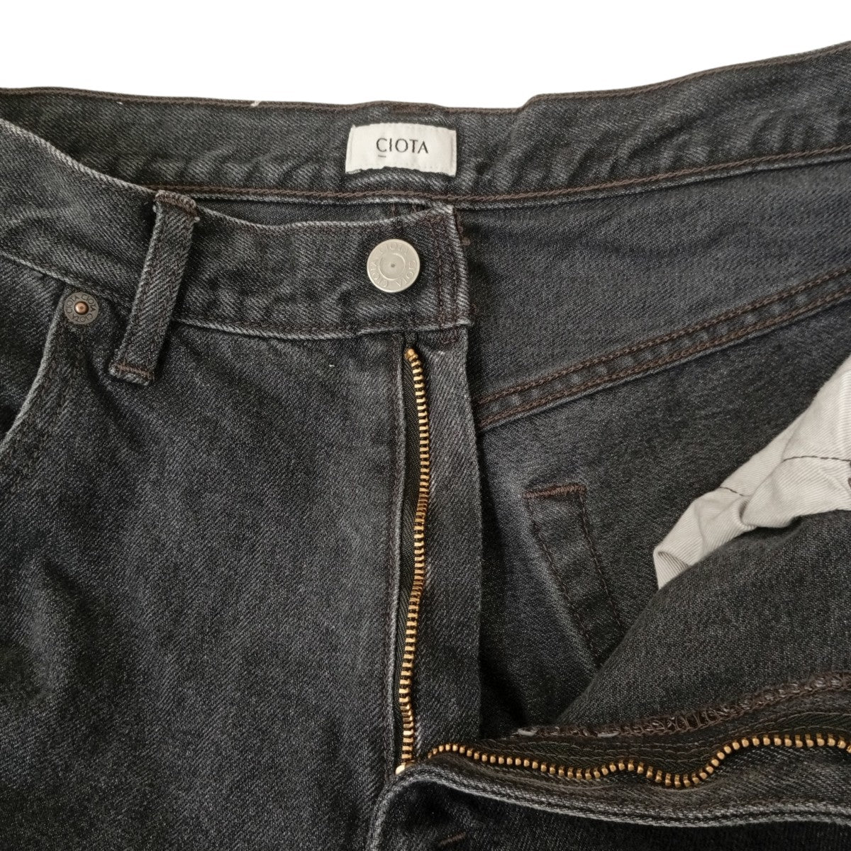 CIOTA Baggy 5 Pocket PantsデニムパンツPTLM-25BG 古着・中古-3枚目のアイテム画像