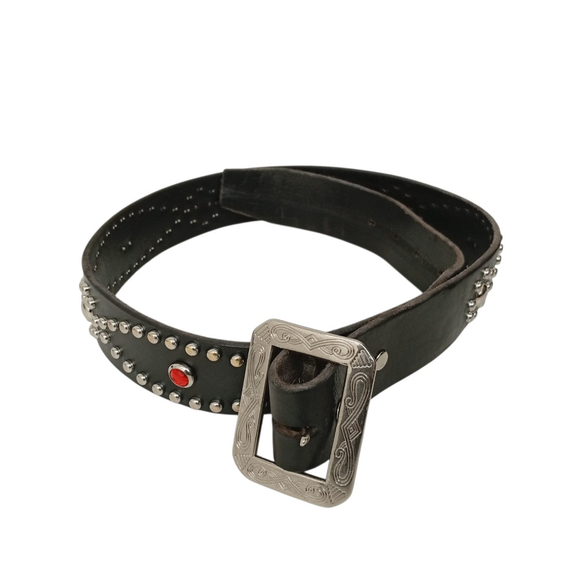 Schott STONES STUDS BELTベルト 古着・中古-1枚目のアイテム画像