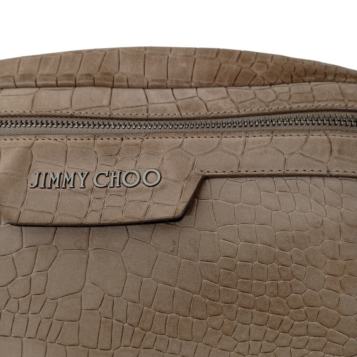 JIMMY CHOO クロコ型押しショルダーバッグ 古着・中古-6枚目のアイテム画像