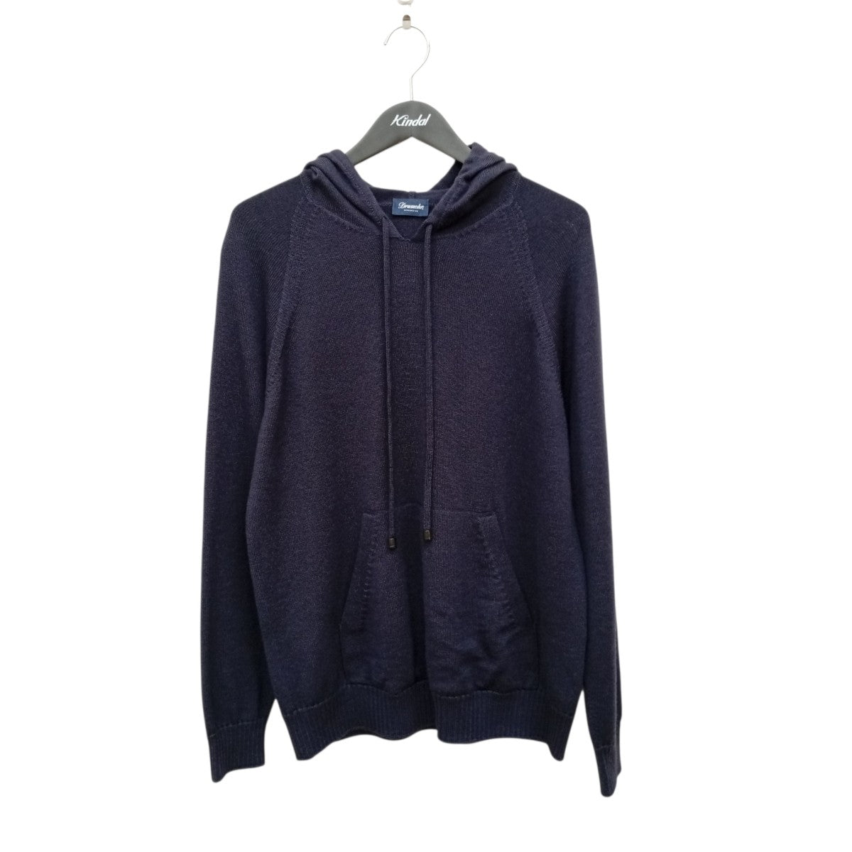 Drumohr ニットパーカー 古着・中古-1枚目のアイテム画像