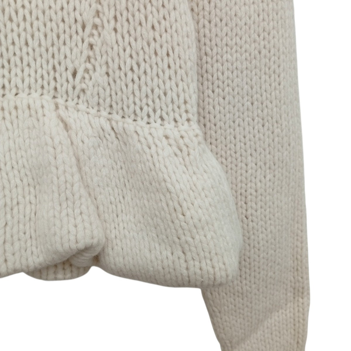 PEPLUM HAND KNIT TOPSセーター19106-2322