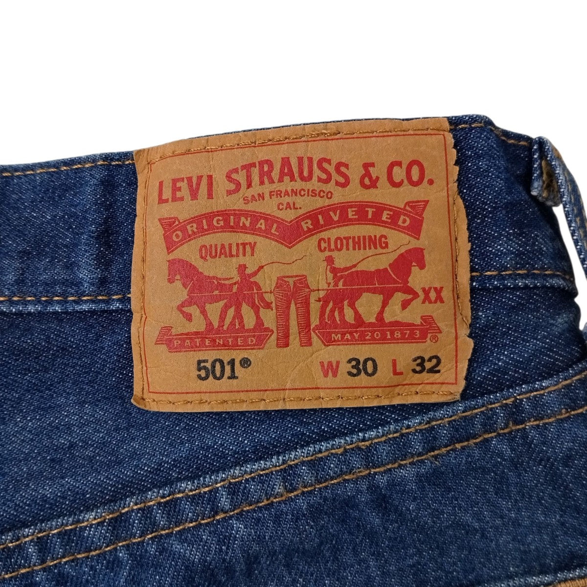 LEVI’S メキシコ製デニムパンツ00501-0000 古着・中古-6枚目のアイテム画像