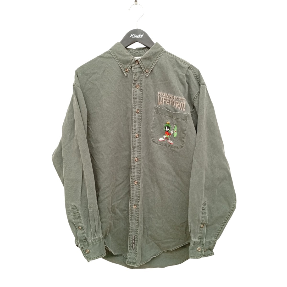 VINTAGE LOONEY TUNES マーヴィン・ザ・マーシャンシャツ 古着・中古-1枚目のアイテム画像