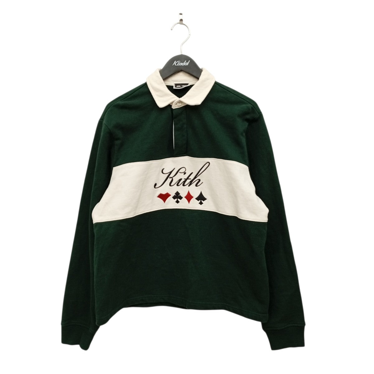 KITH×BATMAN Joker Rugbyラグビーシャツ24-070-060-0044-4 古着・中古-1枚目のアイテム画像