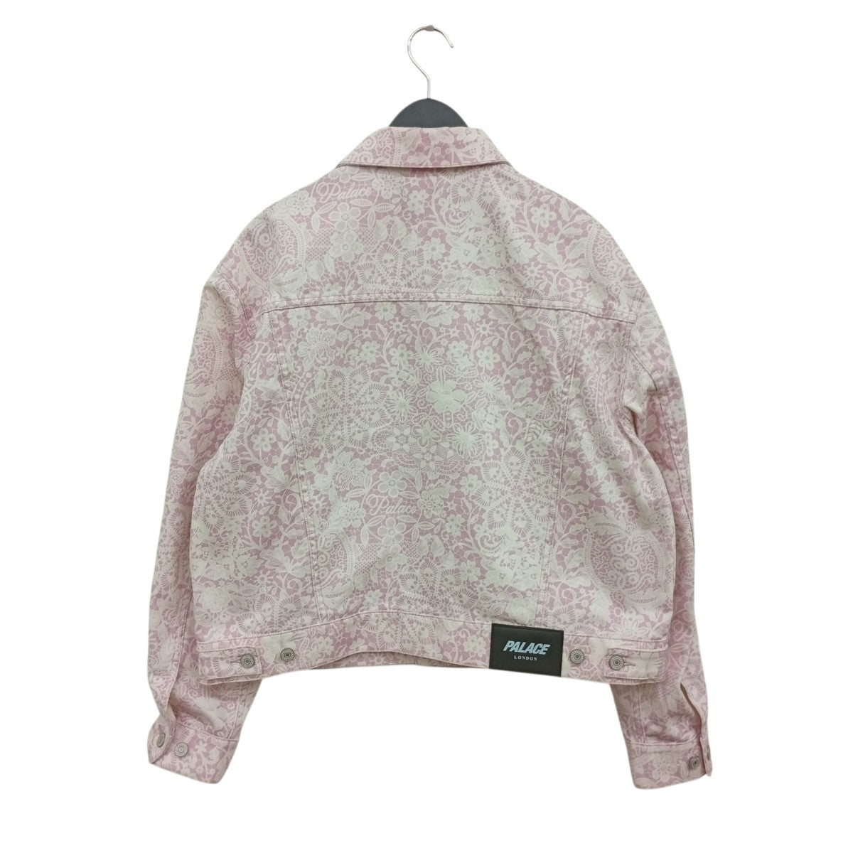 PALACE(パレス) 26SSLACE BLEACHED DENIM JACKET花柄デニムジャケット