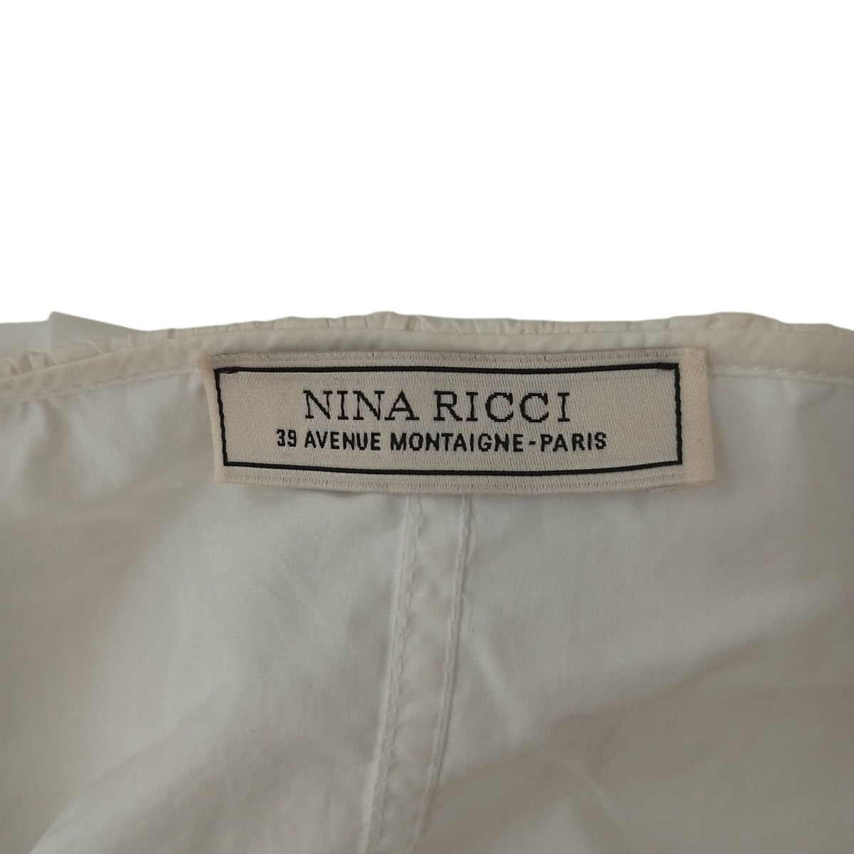 NINA RICCI ブラウス 古着・中古-3枚目のアイテム画像