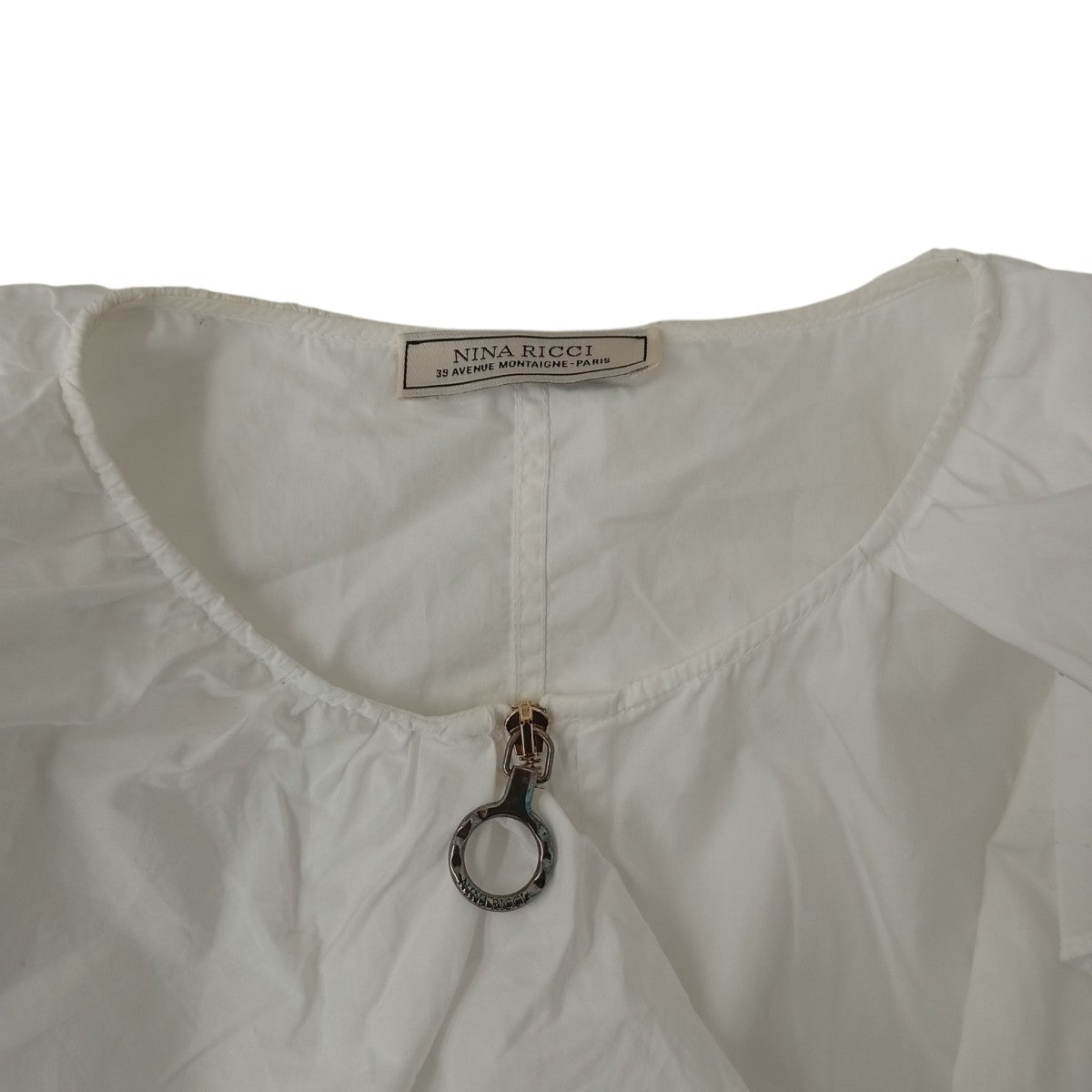NINA RICCI ブラウス 古着・中古-5枚目のアイテム画像