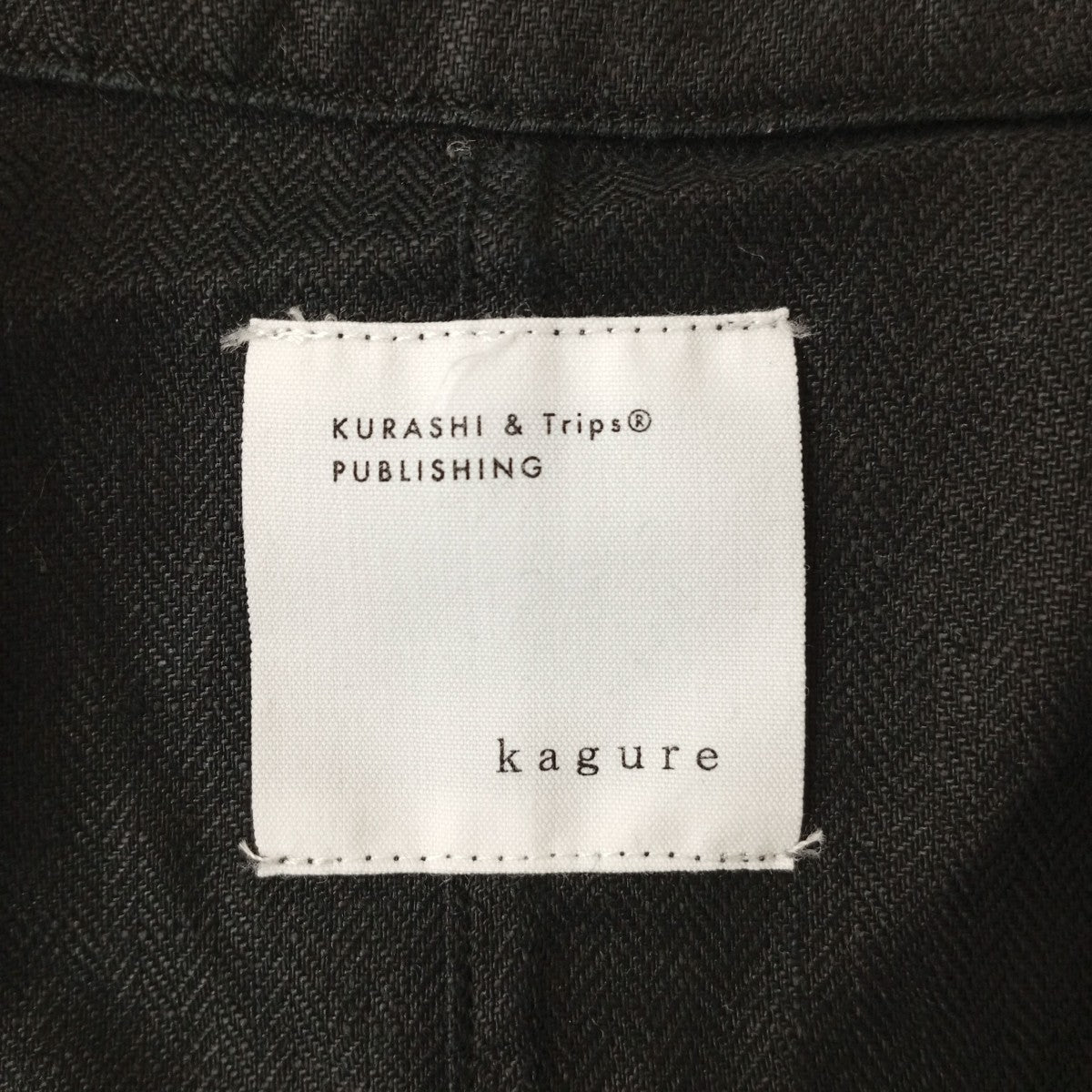 kagure×北欧、暮らしの道具店 テーラードジャケット903-70905266-X 古着・中古-3枚目のアイテム画像